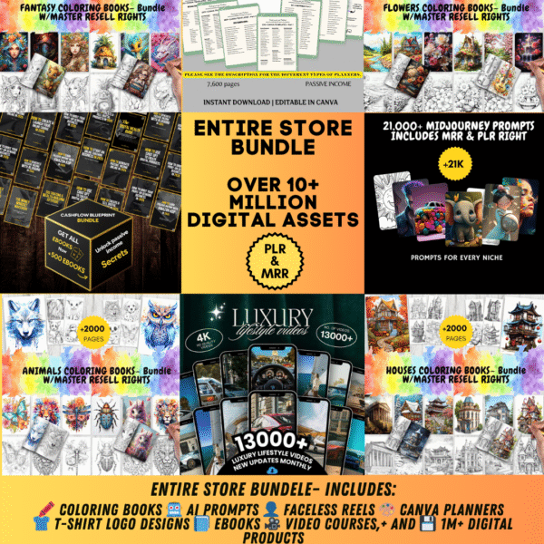 🔥 Ultimate Digital Empire Bundle – Get All Past, Current & Future Products + Full Resell Rights