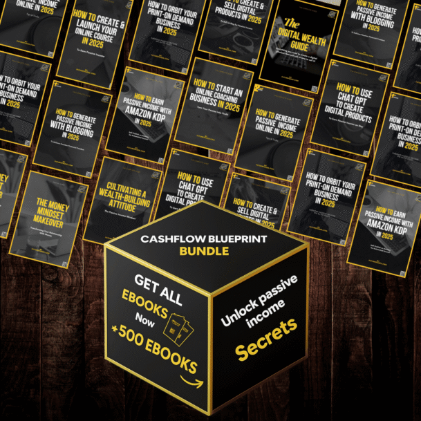 📚 Ultimate Passive Income Starter Bundle 2025 I +570 eBooks  to Build Online Income Streams